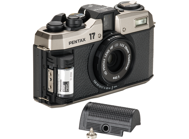 Pentax 17 Dark silver kamera Analogt halvformatkamera 