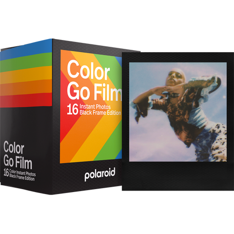 Polaroid Go Fargefilm Black Frame 2 pk Fargefilm for Polaroid Go kamera