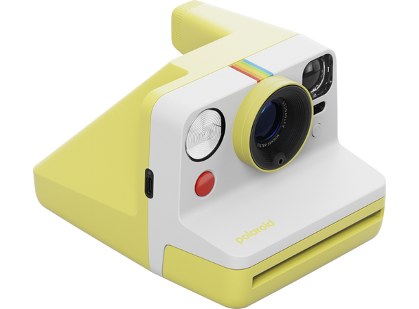 Polaroid Now Gen 3 Yellow Instantkamera, I-Type og 600 film 