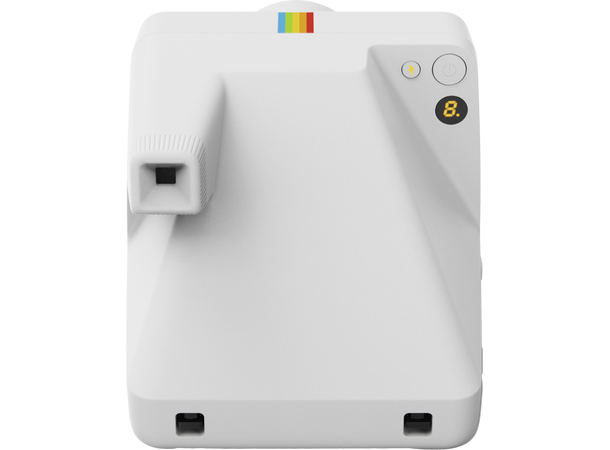Polaroid Now+ Gen 3 White, Retur/B-vare Instantkamera appkontroll, I-type & 600 
