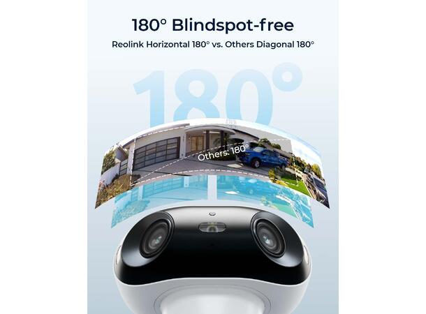 Reolink Argus 4 Pro Batteridreven, ColorX, IP66, 4K WiFi 6 