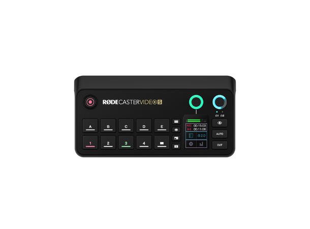Røde RØDECaster Video S Konsoll for Video- og Lydproduksjon 