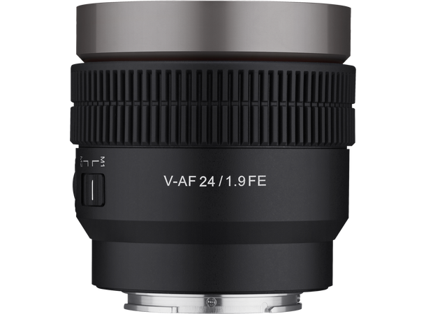 Samyang V-AF 24mm T1.9 Sony FE Vidvinkel videoobjektiv med Autofokus 