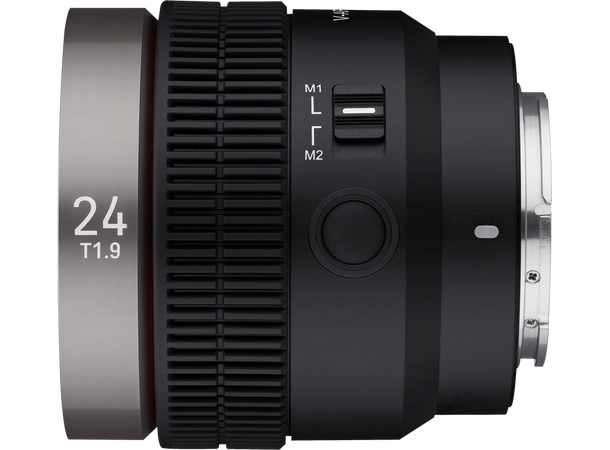 Samyang V-AF 24mm T1.9 Sony FE Vidvinkel videoobjektiv med Autofokus 