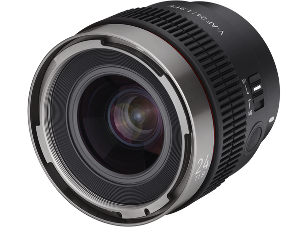 Samyang V-AF 24mm T1.9 Sony FE Vidvinkel videoobjektiv med Autofokus