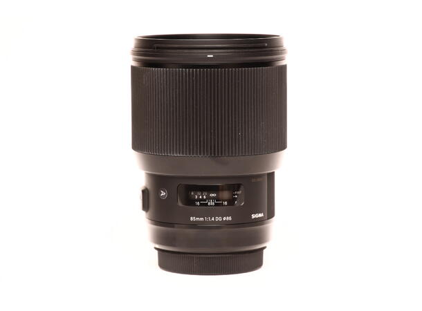 Sigma 85mm f/1.4 DG ART BRUKT BRUKT, Se beskrivelse, for Canon EF 