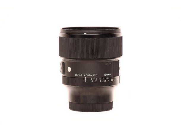 Sigma 85mm f/1.4 DG DN ART BRUKT BRUKT, Se beskrivelse, for Sony E 