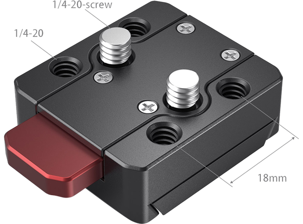 SmallRig 2801 Mini V-Lock Assembly Pakke For V-mount m/justeringsarm 