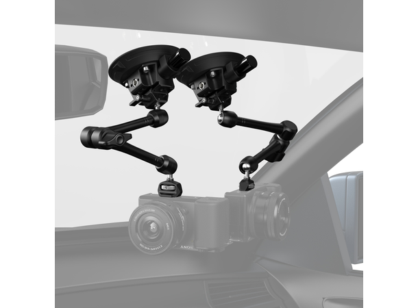 Smallrig 3565 Sugekopp 4-arm Kit Komplett Sugekoppkit for Kameramontering 