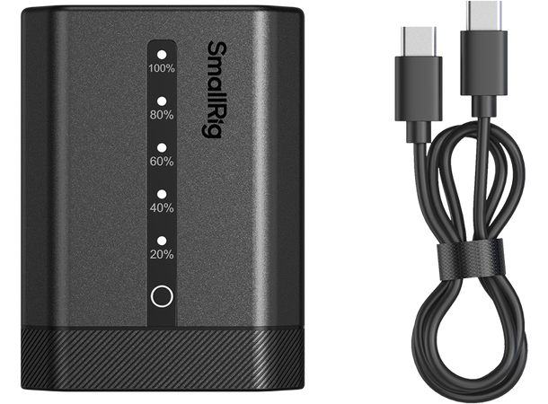 Smallrig 5297 USB-C batteri Sony FZ100 USB-C batteri for Sony NP-FZ100 