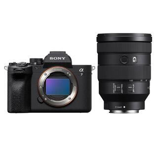 Sony A7 IV + FE 24-105mm F4 G OSS Kit 33 MP, autofokus i sanntid, 10 bilder/s.