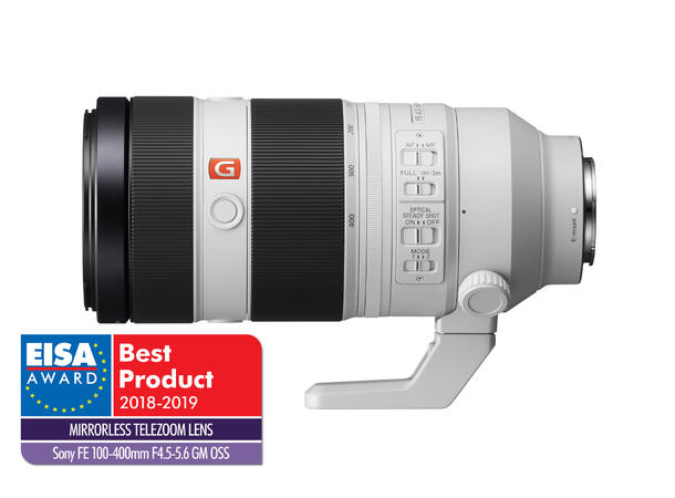 Sony FE 100-400mm f/4.5-5.6 B-Vare Telezoom for speilløst fullformat 