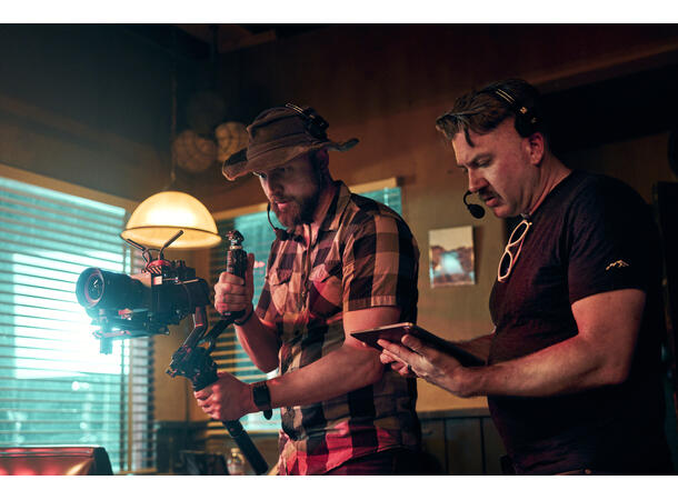 Sony FX5 videokamera med XLR-grep 5K open gate, RAW, 16-trinns dynamisk 