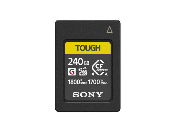 Sony Tough 240GB CFexpress Type A R1800/W1700 MB/s. 
