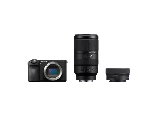 Sony  A6700 inkludert 16-50 og 70-350mm Wildlife bundle 