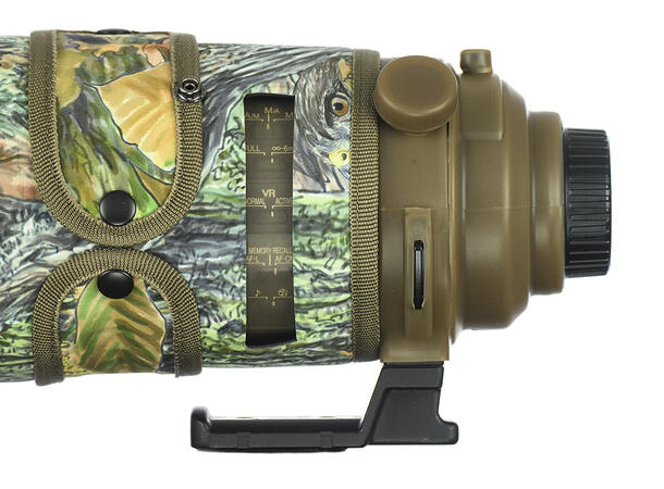 Tragopan Camshield objektivbeskyttelse for Nikon 300mm F2.8 ED VR II. Høstfarge