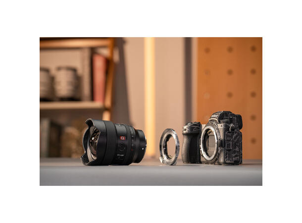 Viltrox E-Z For Nikon Z Til Sony E Bruk Sony E mount på Nikon Z kamera 
