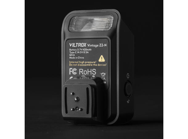 Viltrox Vintage Z2 Mini TTL Nikon Ultrakompakt 