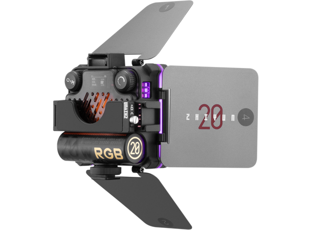 ZHIYUN LED Fiveray M20C RGB Combo LED-lampe i lommeformat 