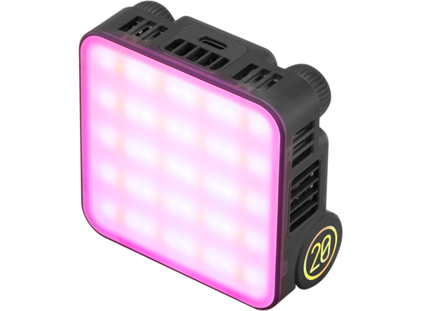 ZHIYUN LED Fiveray M20C RGB Combo LED-lampe i lommeformat 