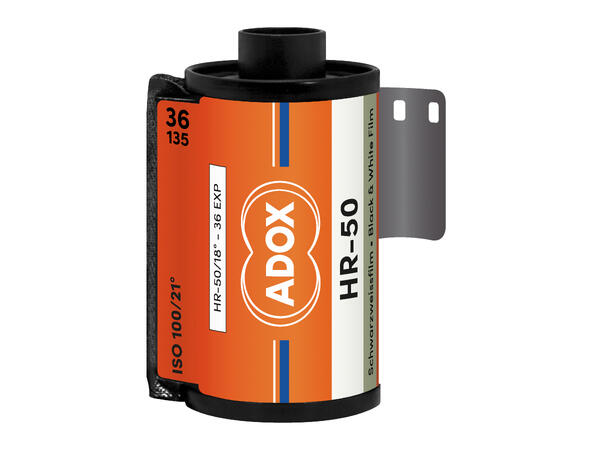 Adox HR-50 135-36 med speed boost ISO 50, S/H-film, 36 eksp. 