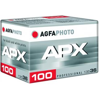 AgfaPhoto APX 100 135-36 Sort/Hvit-film 100 ASA, 36 bilder