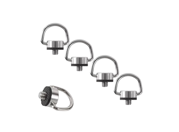 CRDBAG 1/4" D-Ring Camera skrue 4pk 1/4" D-Ring Camera Screw 4-Pack 