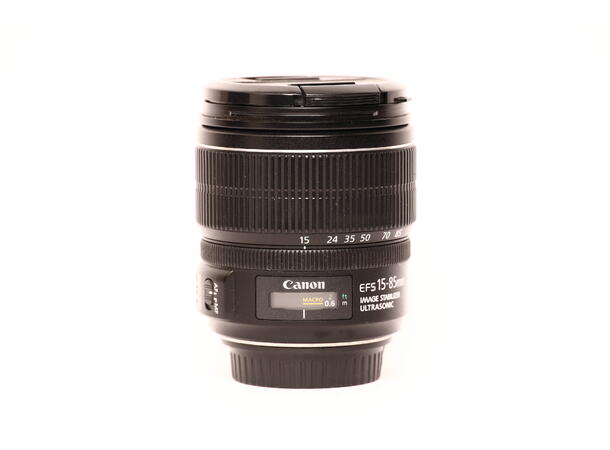 Canon EF-S 15-85mm 1:3.5-5.6 IS BRUKT BRUKT, Se beskrivelse 