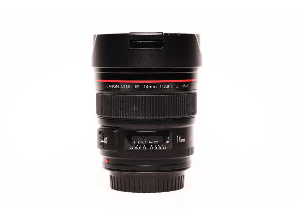Canon EF 14mm 1:2.8 L II USM Brukt BRUKT, Se beskrivelse 