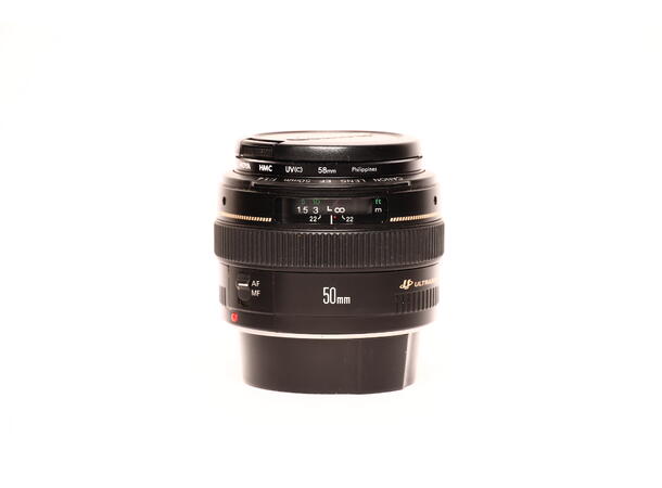 Canon EF 50mm f/1.4 BRUKT BRUKT, Se beskrivelse 
