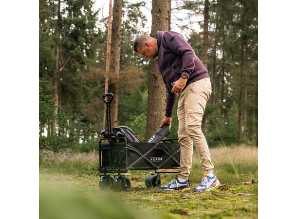 Caruba Brettbar Transportvogn Kompakt vogn til å ha med utstyr 