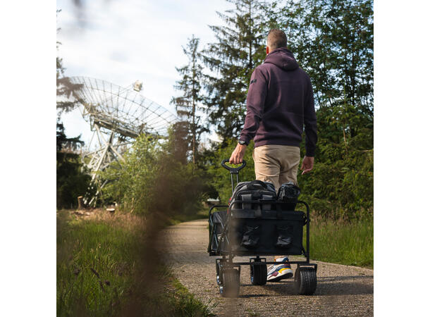 Caruba Brettbar Transportvogn Kompakt vogn til å ha med utstyr 