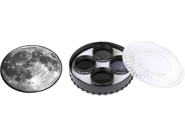 Celestron Månefilterpakke 1,25" Filtersett for se på månen. 