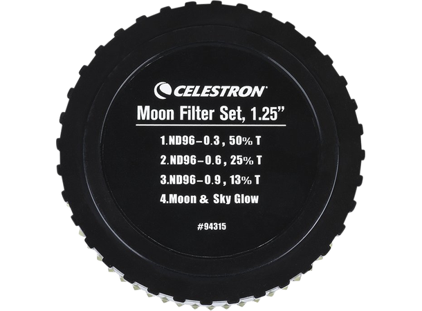 Celestron Månefilterpakke 1,25" Filtersett for se på månen. 