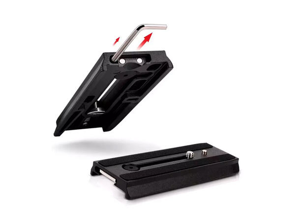 Coman hurtigfesteplate for Q5S hode Hurtigfesteplate for Q5 / Q5S videohode 