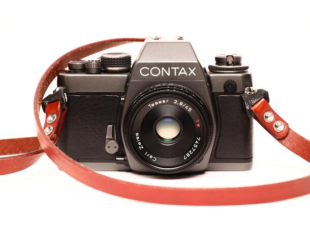 Contax S2B /m Zeiss 45mmf/2.8, BRUKT BRUKT, Se beskrivelse 