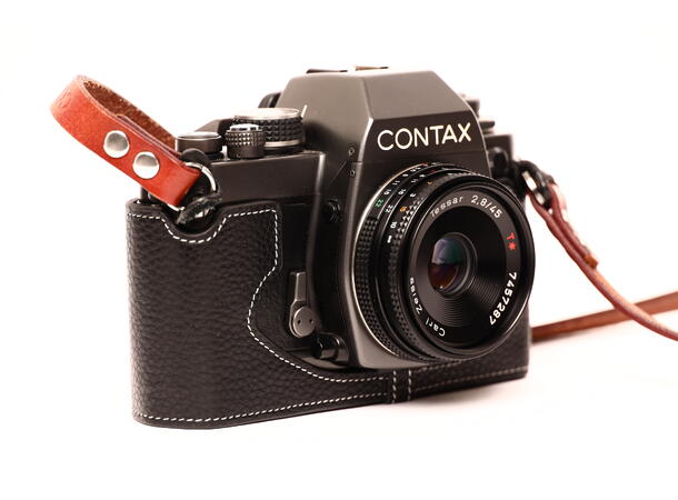 Contax S2B /m Zeiss 45mmf/2.8, BRUKT BRUKT, Se beskrivelse 