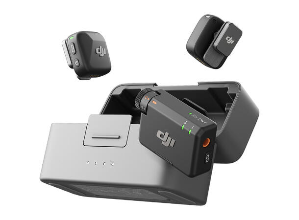 DJI Mic Mini 2 sendere, 1 mottaker 