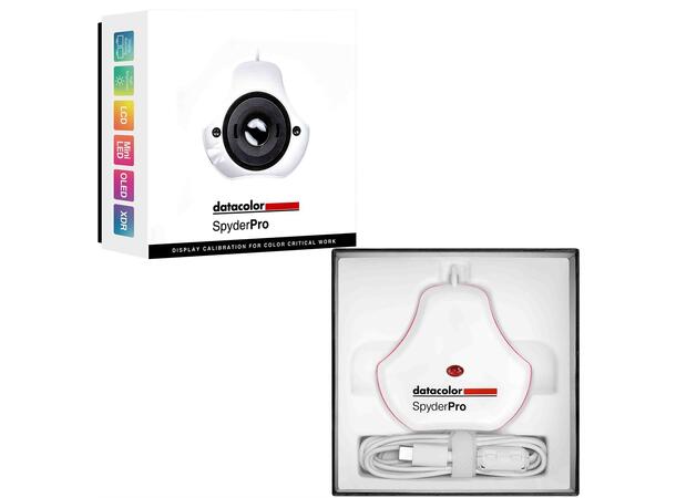 Datacolor SpyderPro Avansert skjermkalibrering 
