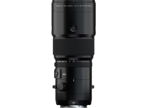 Fujifilm GF 500mm f/5.6 R LM OIS WR Stabilisert tele for mellomformat 