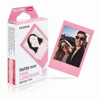 Fujifilm Instax Film mini Pink Lemonade 10 bilder, fargefilm Fuji Instax mini