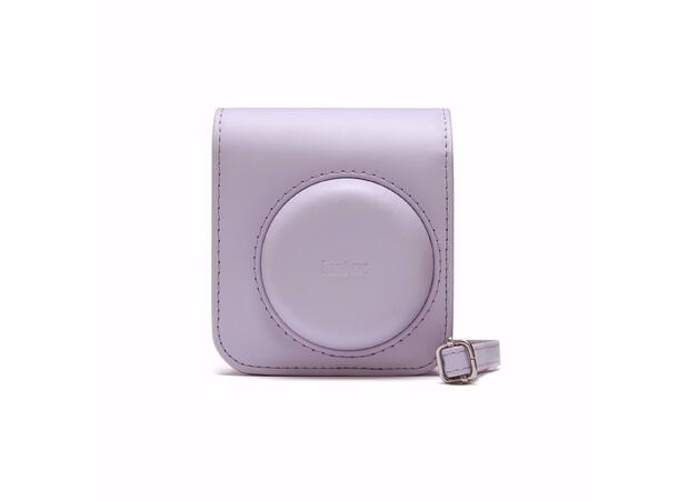 Fujifilm Instax Mini 12 Case Lilla Lilac Purple. Instax Mini 12 kameraveske 
