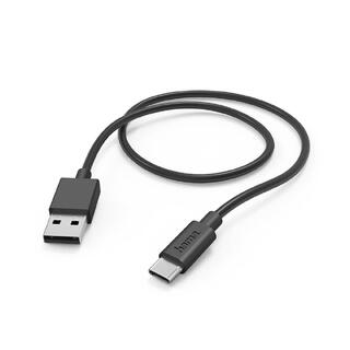 Hama kabel USB-A til USB-C Svart 1,0m USB kabel 1 meter