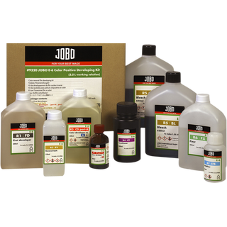 Jobo E-6 6-bads Kjemi Sett 4 x 2,5L Sett for fremkalling av E-6 Film