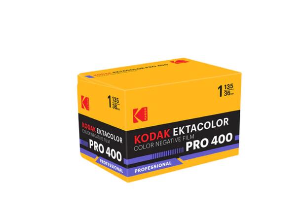 Kodak Ektacolor Pro 400 135-36 1 rull, fargefilm, 400 ASA, 36 bilder 