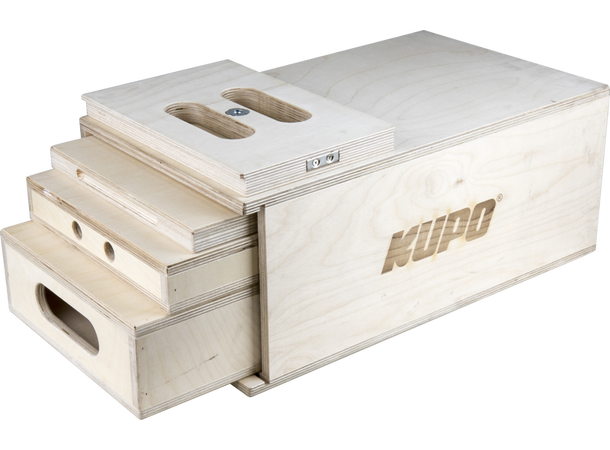 Kupo KAB-41K 4-1 Nesting Apple Box Kit Fullt Sett med Oppbevaringskasse 