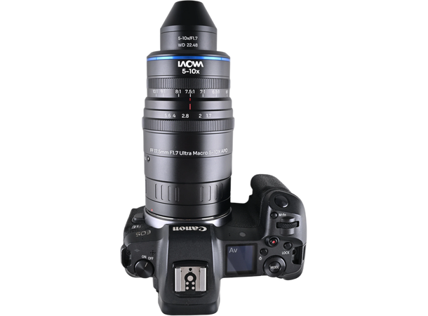Laowa Aksen 17.5mm F/1.7 - 5-10x Ultra Makro APO - Canon RF 