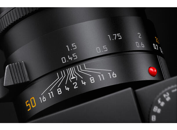 Leica Summilux-M 50mm f/1.4 ASPH Sort Normalobjektiv med god nærgrense