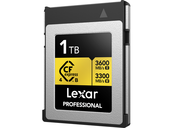 Lexar CFexpress 4.0 Pro Gold 1TB Type B R3600/W3300 