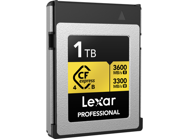 Lexar CFexpress 4.0 Pro Gold 1TB Type B R3600/W3300 